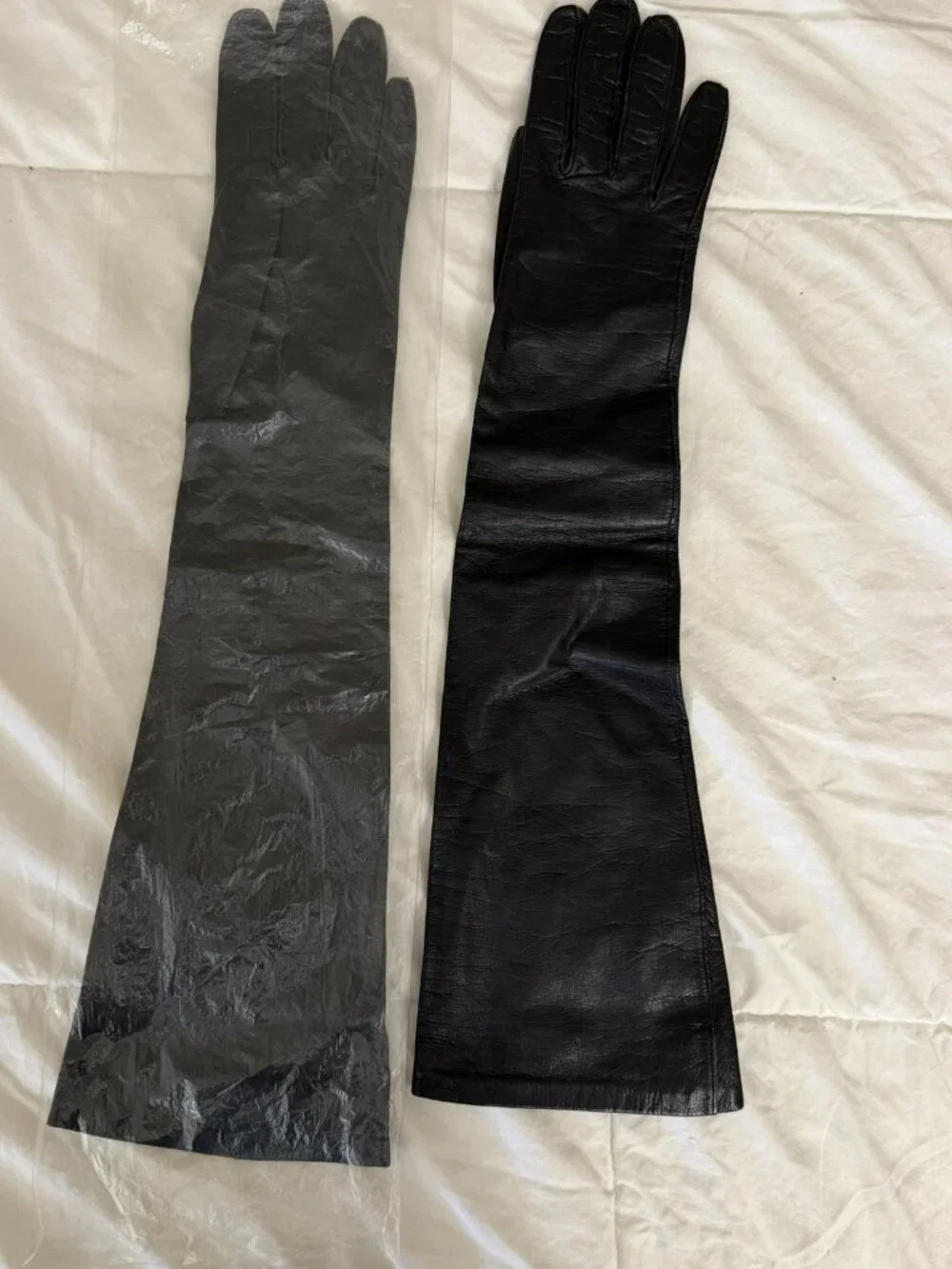 REAL KID Leather Opera Gloves Size 6 1/2
